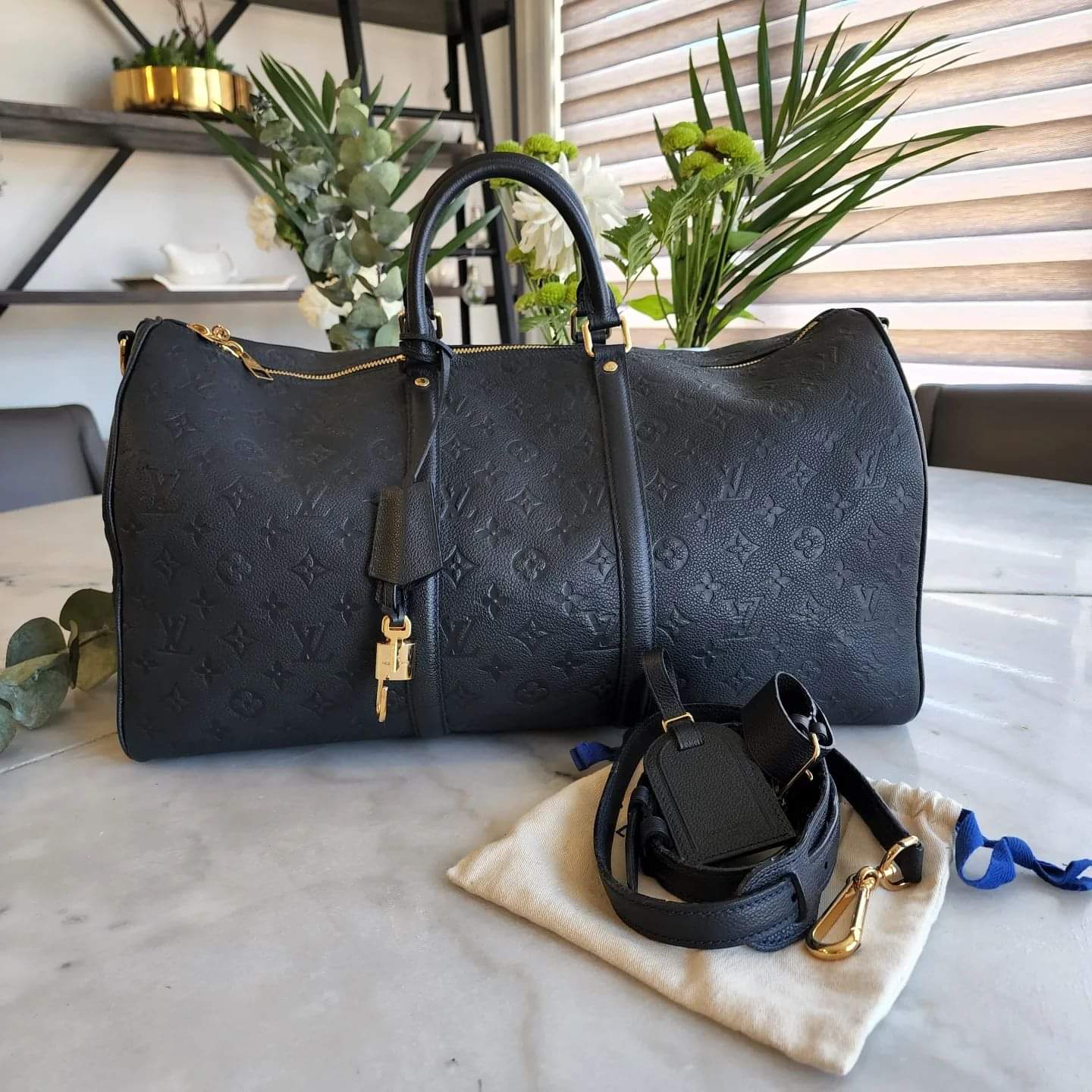 Louis Vuitton Keepall 45 Empreinte